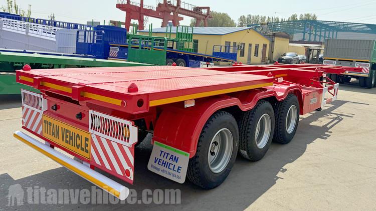 3 Axle Container Chassis Trailer for Sale in Venezuela