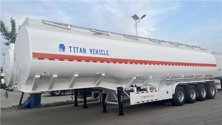 4 Axle 54000 L Fuel Tanker Trailer for Sale In Zimbabwe