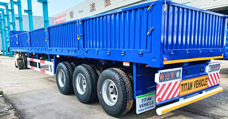 3 Axle Side Wall Trailer for Sale in Mozambique