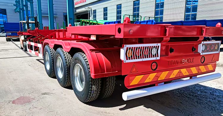 3 Axle 40 Ft Container Skeletal Trailer for Sale in Jamaica
