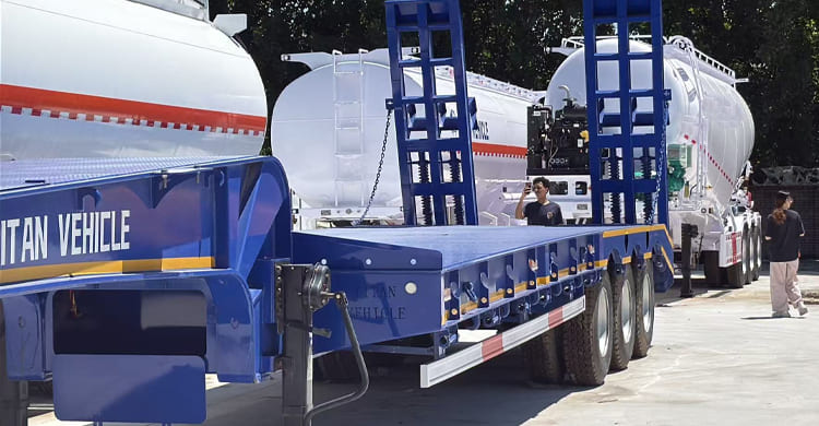 40Ft Low Bed Trailer Price in Angola