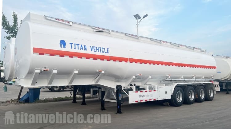 54000 Liters Oil Tanker Trailer for Sale in Dominican