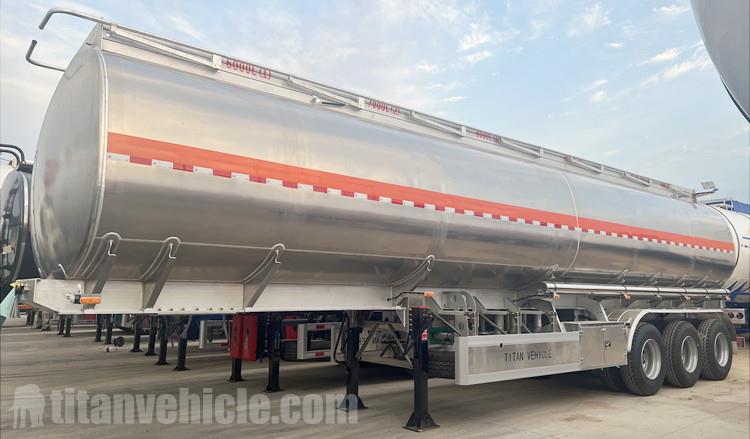 Aluminum Fuel Tanker Trailer for Sale in Costa Rica