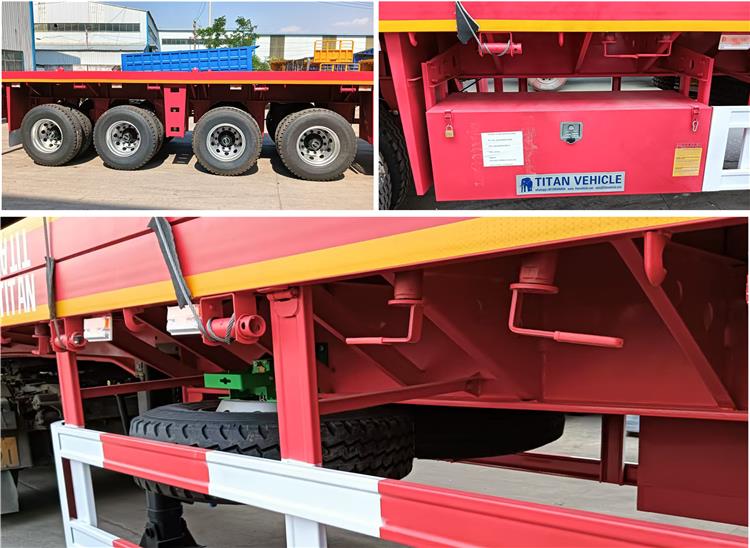 4 Axle Flatbed Trailer for Sale in Zimbabwe