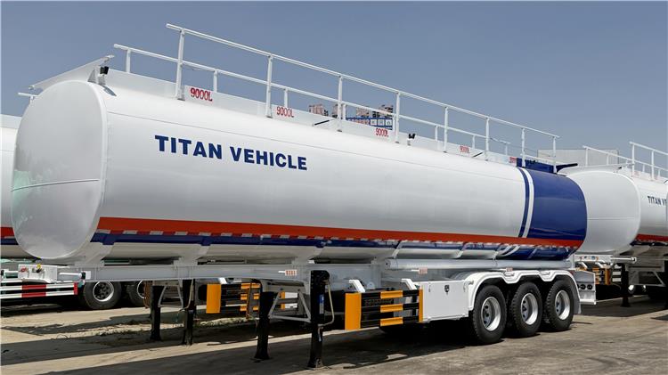3 Axle 45000 L Fuel Tanker Trailer for Sale In Mali