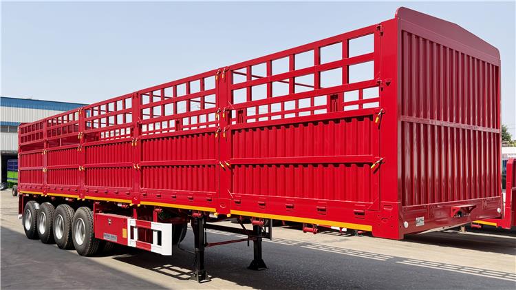 4 Axle Fence Semi Trailer for Sale In Guinea