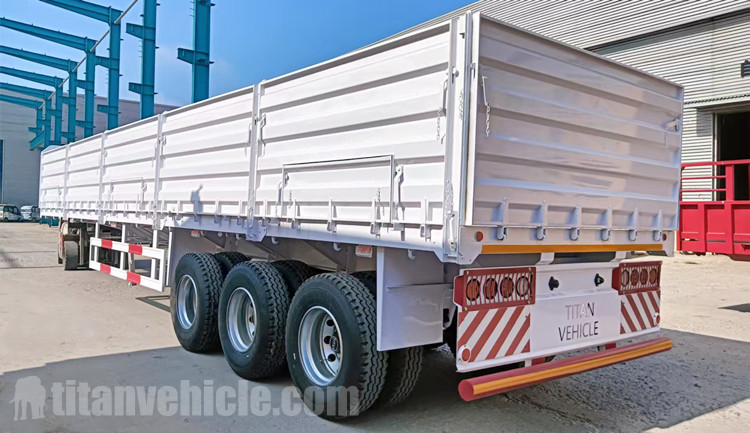 Tri Axle Trailer with Side Wall for Sale in Zimbabwe