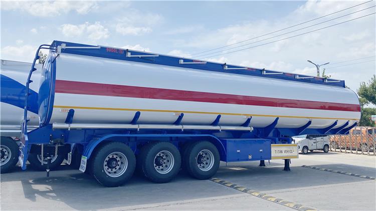 40000 Liters Fuel Tanker Trailer for Sale In Zambia