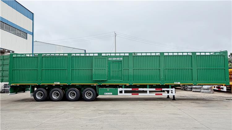 4 Axle Fence Cargo Trailer for Sale In Zimbabwe