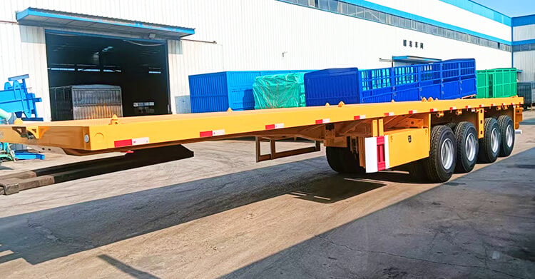 4 Axle Flatbed Trailers for Sale in Costa Rica