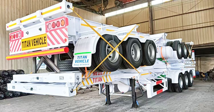 3 Axle Container Chassis Trailer for Sale in Kenya