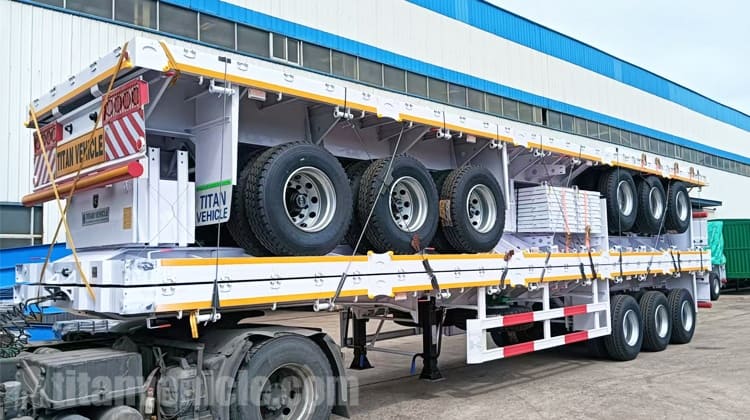 Tri Axle Dropside Trailer for Sale in Mozambique