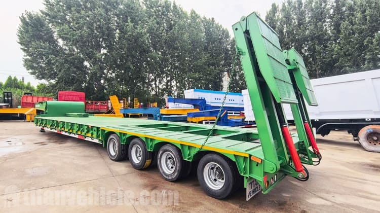120 Ton Hydraulic Low Bed Trailer Manufacturers in Sierra Leone