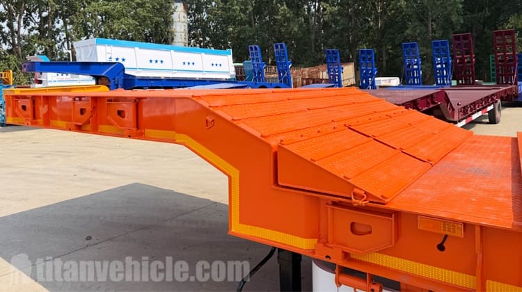 2 Axle Semi Low Bed Trailer for Sale in Tanzania