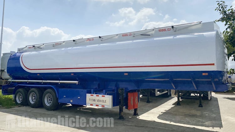 45000 Liters Tri Axle Fuel Tanker for Sale in Mali