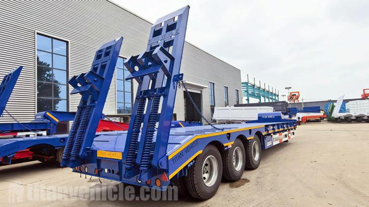 60 Ton Low Bed Semi Trailer for Sale in Liberia
