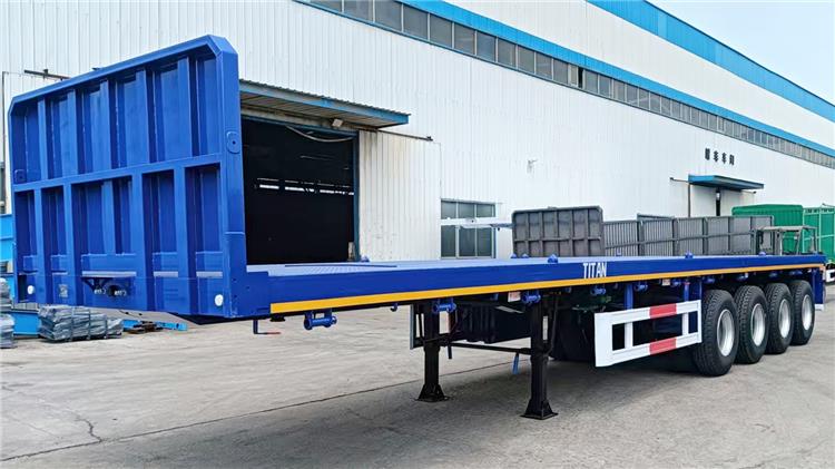 4 Axle Flatbed Trailer for Sale In Tanzania