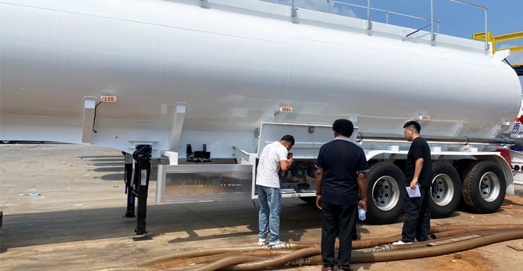 45000L Diesel Fuel Tanker Trailer for Sale in Mali