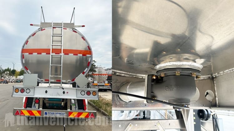 Aluminum Tanker Trailers for Sale in Costa Rica