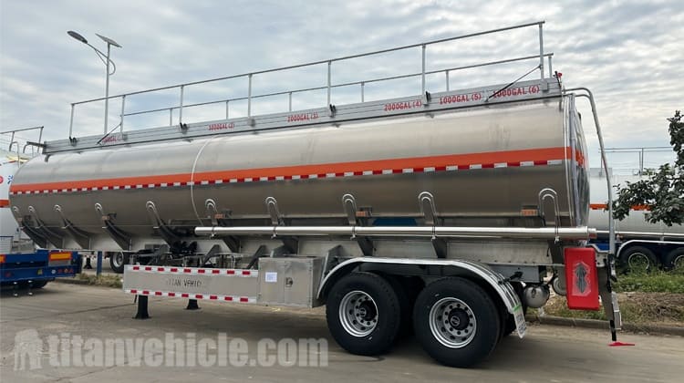 Aluminum Tanker Trailers for Sale in Costa Rica