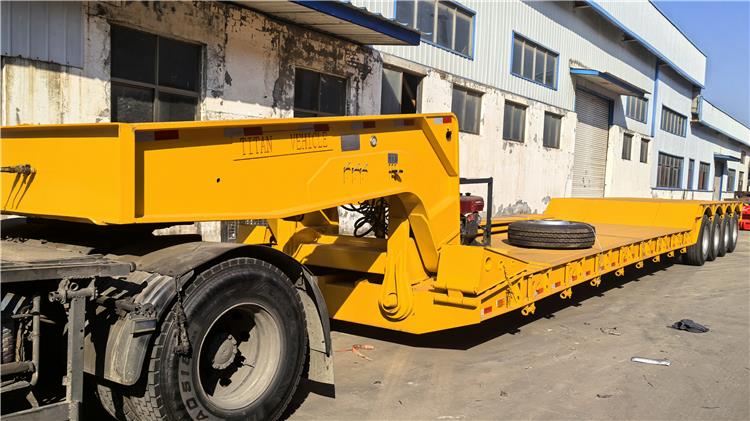 4 Axle Detachable Gooseneck Trailer for Sale In Nigeria