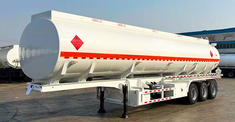 45,000 Liters Fuel Tanker Trailer for Sale in Ghana