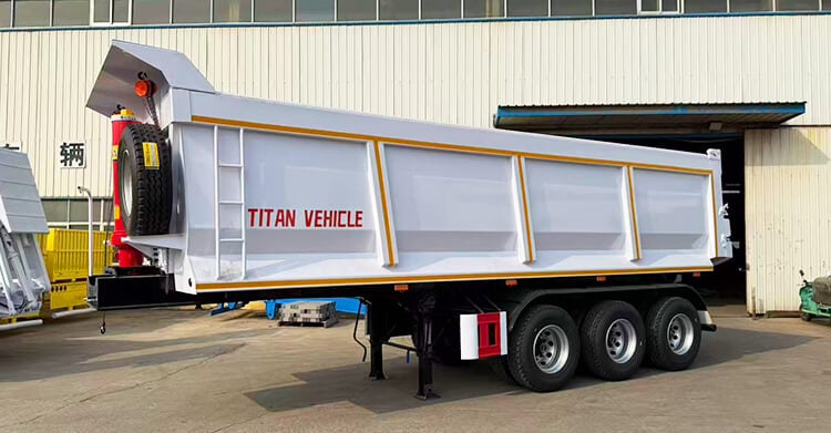 3 Axle Dump Semi Trailer for Sale in Zambia