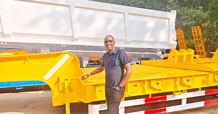 3 Axle Lowbed Trailer for Sale in Kenya