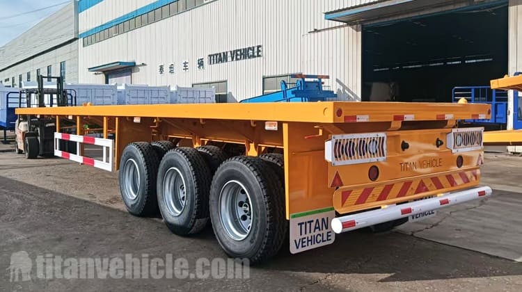 Tri Axle Flat Deck Trailers for Sale in Dar es Salaam