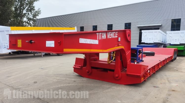 80 Ton Lowboy Gooseneck Trailer for Sale in Nigeria