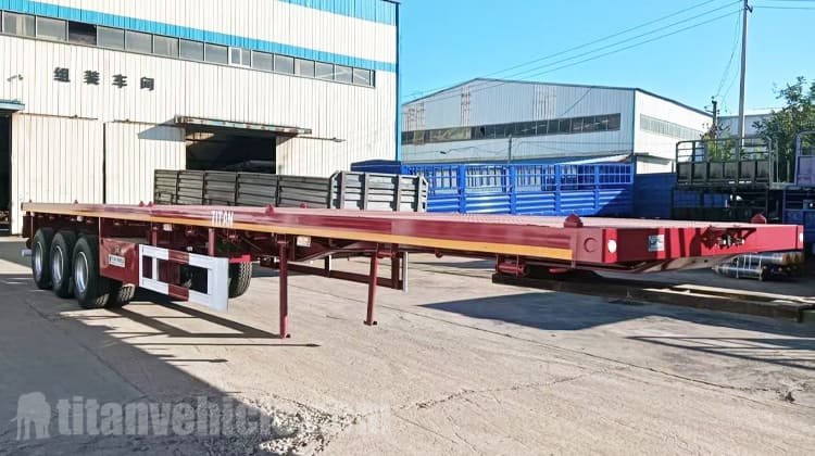 3 Axle 40 Ft Flatbed Trailer for Sale in Zimbabwe