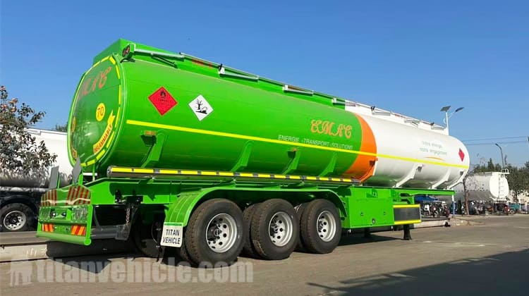45000 Liters Diesel Fuel Tanker Trailer for Sale in Mali