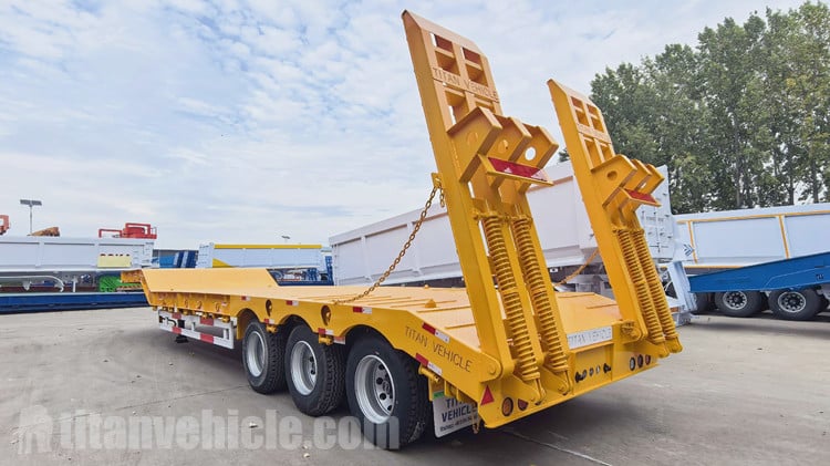 3 Axle Semi Lowbed Trailer for Sale in Tanzania