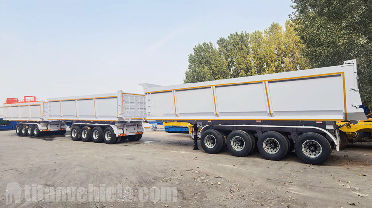 4 Axle Tipper Trailer for Sale Near Me in Guinea