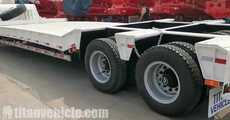 Trie of Lowbed Trailer