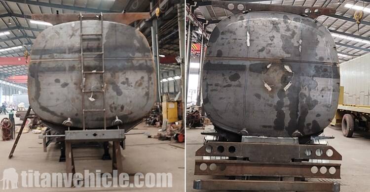 60-80T Gas Tank Trailer Price for Sale