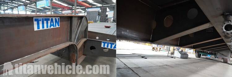 Product Process of Drop Deck Trailer