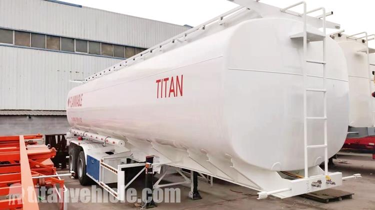 40000 Liters Petrol Tanker for Sale will be sent to Rwanda Kigali.
