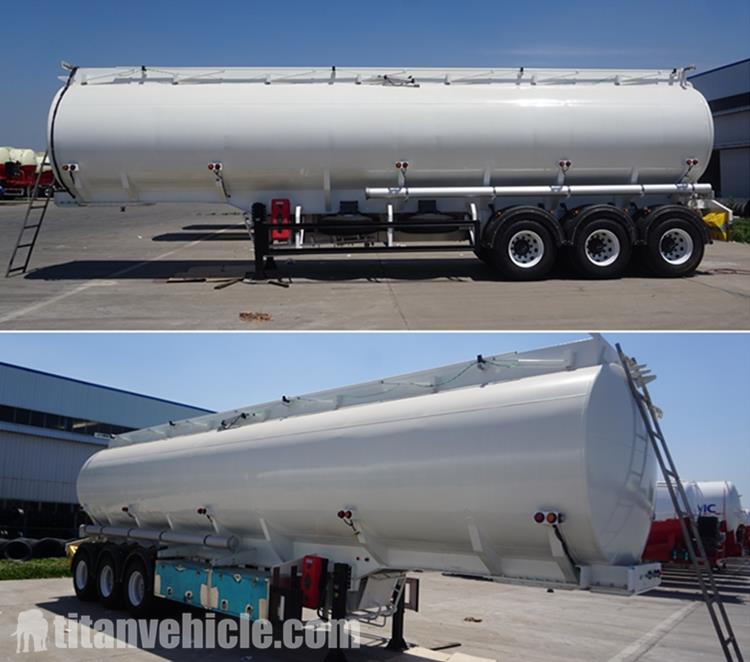 Factory Show of 3 Axle Petrol Tanker Trailer for Sale