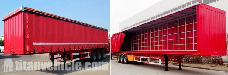 Other 3 Axle Curtain Side Trailer for Sale Price