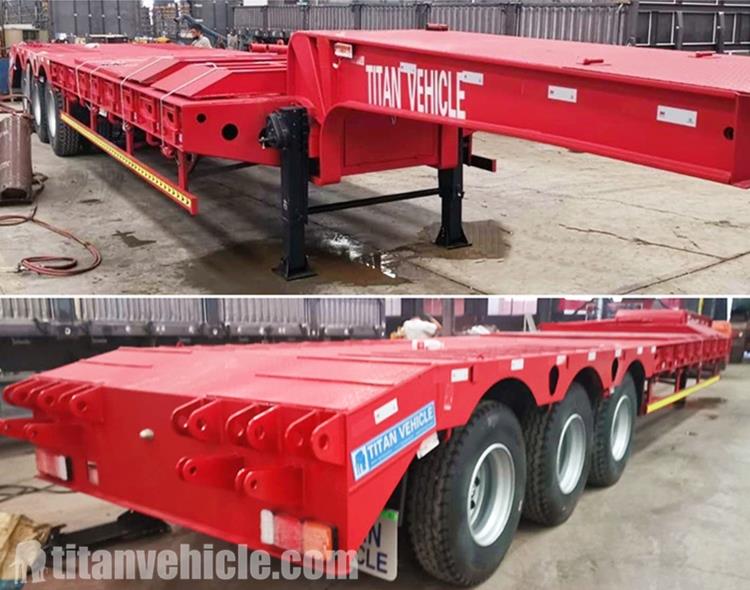 Low Bed Trailer for Sale Price Manufacturer
