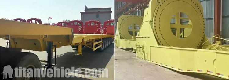 Details of Extendable Windmill Semi Trailer and Windmill Blade Trailer