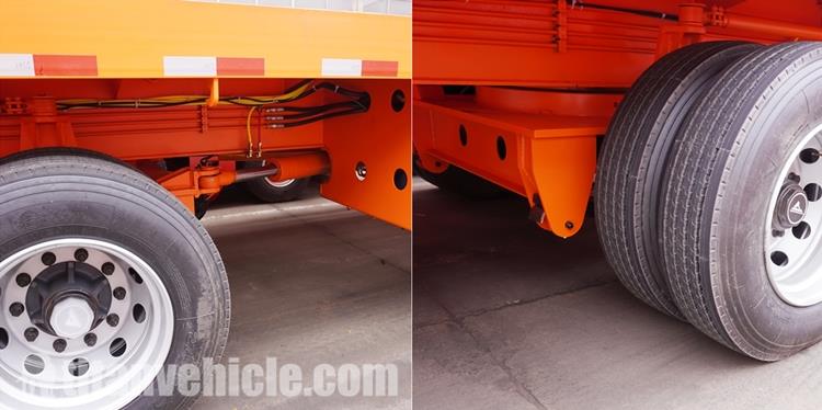 Details of 6 Axle Extendable Semi Trailer Price