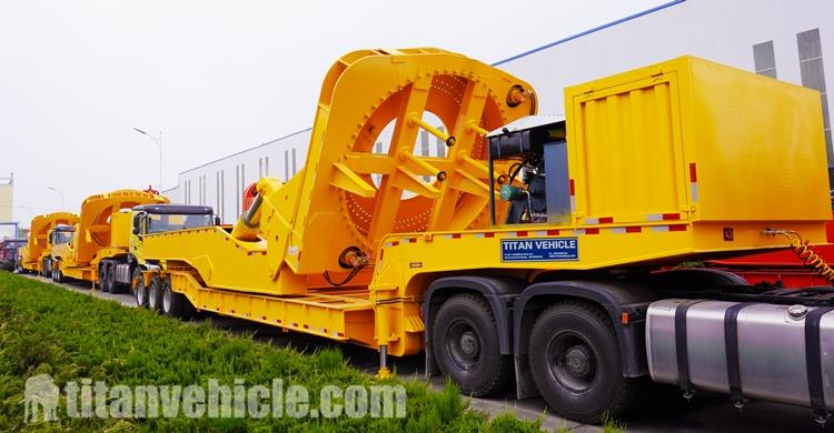 4 Axle Windmill Blade Transport Trailer Price