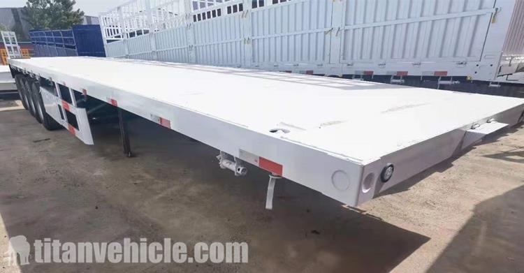 Factory Show of 40 Foot Flat Bed Trailer for Sale