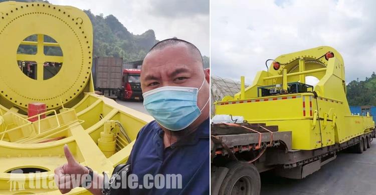 6 Axle Extendable Semi Trailer for Sale In Vietnam