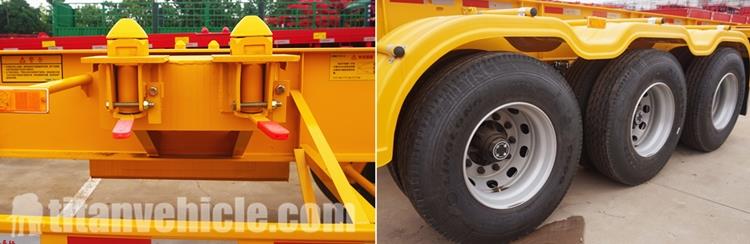 Details of Tri Axle Chassis Trailer Manufacture