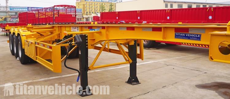 Tri Axle Chassis Trailer for Sale Manufacturer