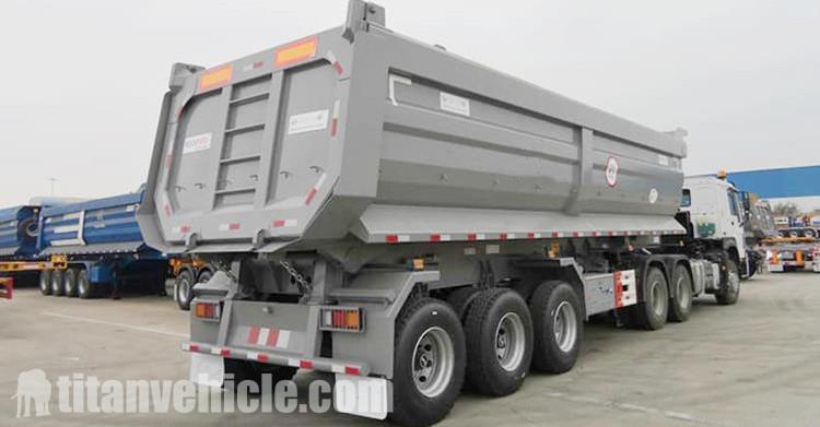 40 Ton Tipper Dump Truck Trailer for Sale Manufacturer