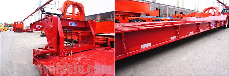 removable gooseneck trailer , removable gooseneck trailer for sale , 4 line 8 axle removable gooseneck trailer for sale in Nigeria